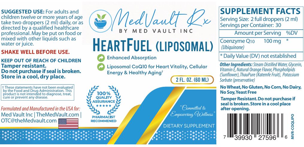 HEARTFUEL (LIPOSOMAL) - CoQ10
