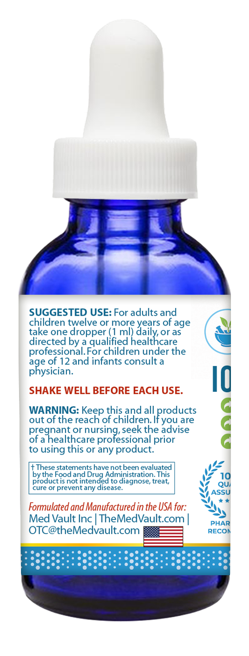 IODINE (LIPOSOMAL) – Thyroid, Metabolism & Brain Support