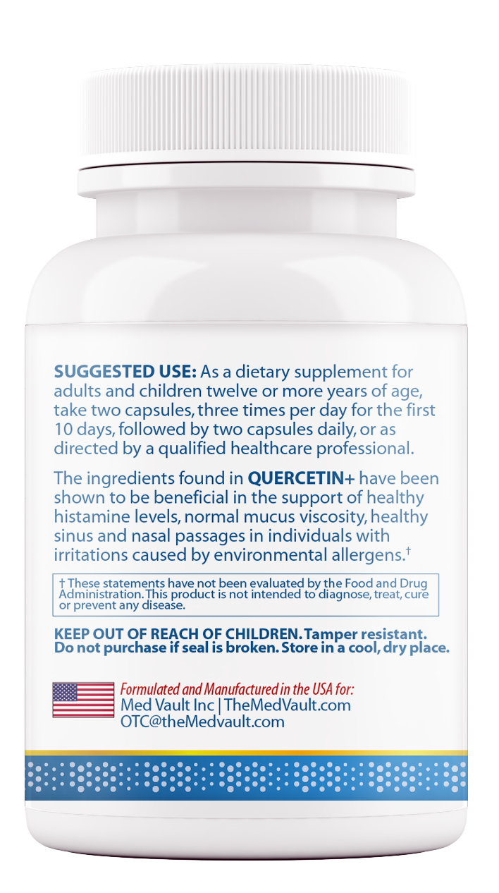 Quercetin+ Allergy Support the Natural way