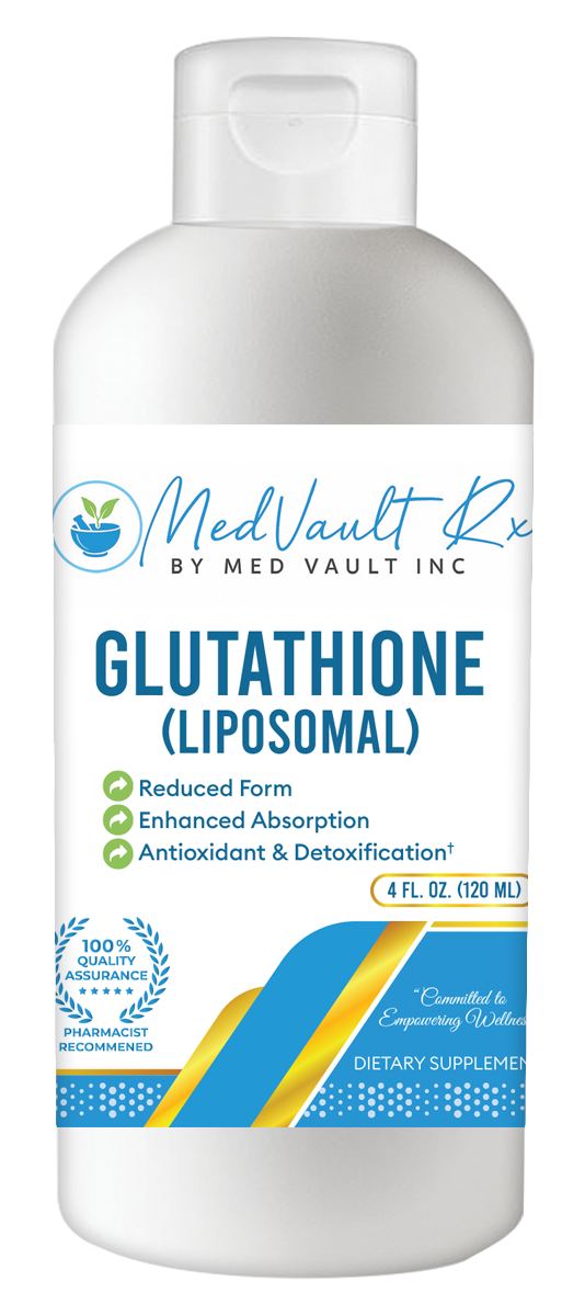 GLUTATHIONE (LIPOSOMAL) – Master Antioxidant + Detox Support