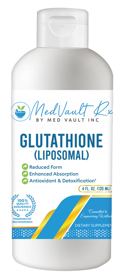 GLUTATHIONE (LIPOSOMAL) – Master Antioxidant + Detox Support