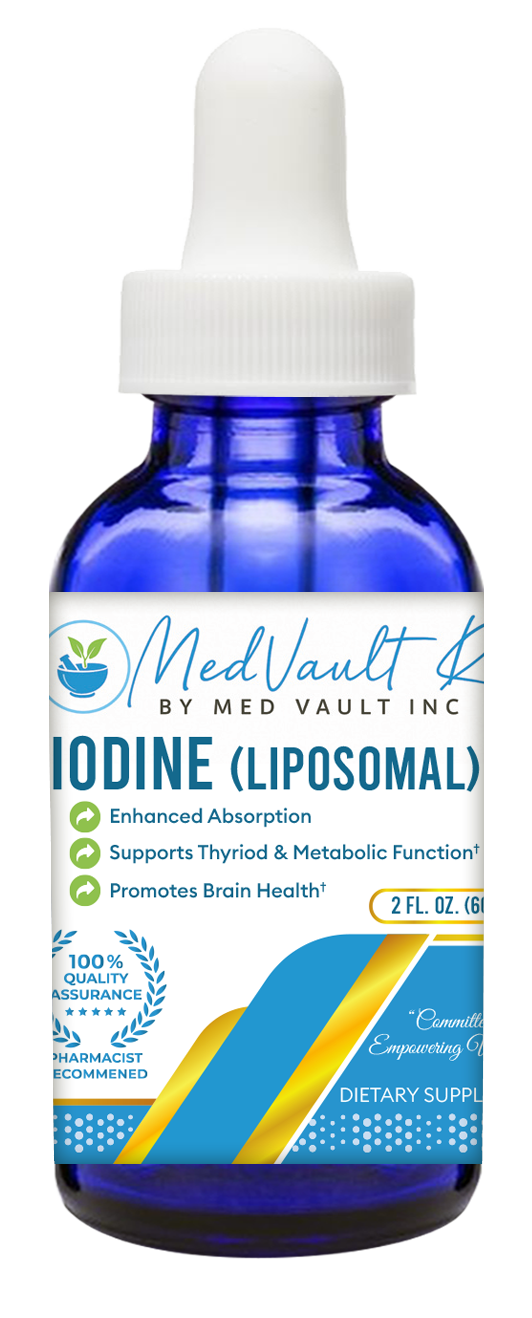 IODINE (LIPOSOMAL) – Thyroid, Metabolism & Brain Support