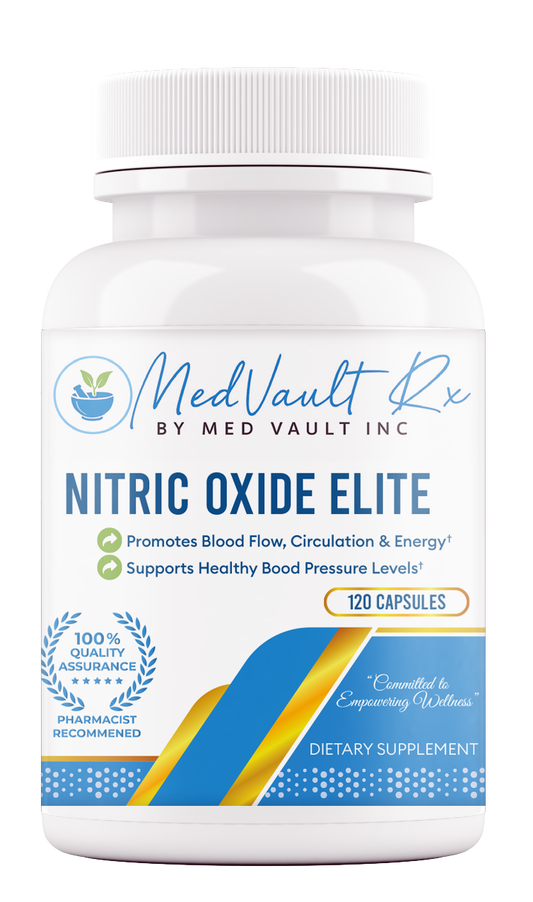 NITRIC OXIDE ELITE – Circulation, Blood Pressure & Energy Support