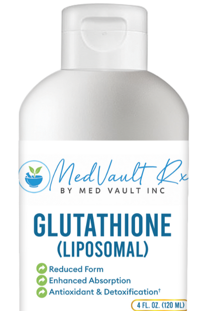 GLUTATHIONE (LIPOSOMAL) – Master Antioxidant + Detox Support