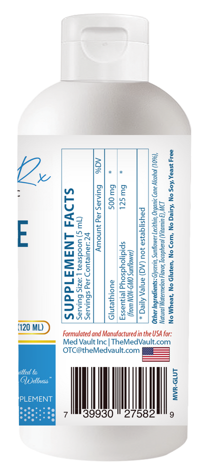 GLUTATHIONE (LIPOSOMAL) – Master Antioxidant + Detox Support