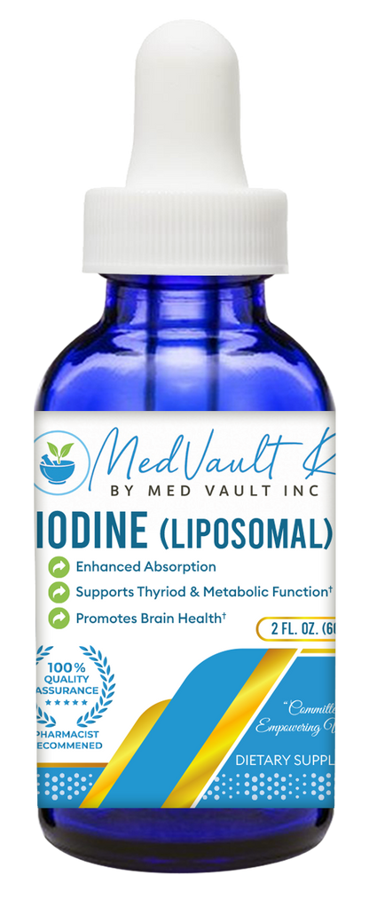 IODINE (LIPOSOMAL) – Thyroid, Metabolism & Brain Support