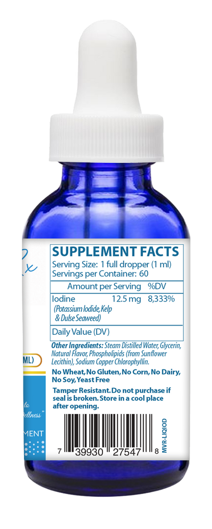 IODINE (LIPOSOMAL) – Thyroid, Metabolism & Brain Support
