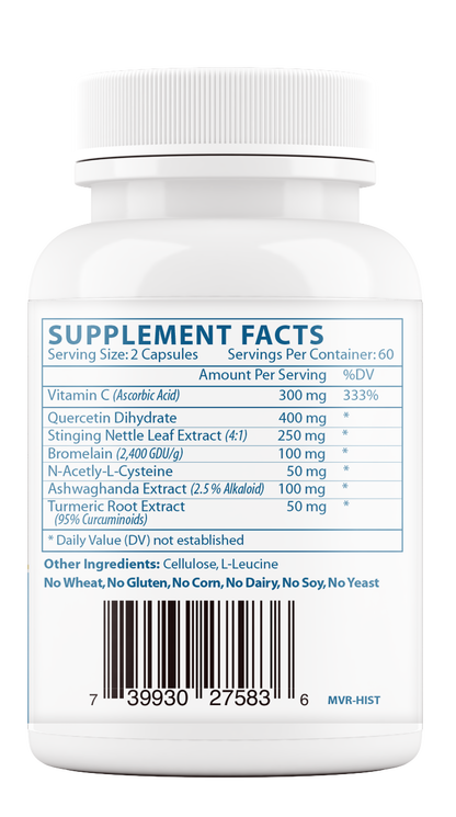 Quercetin+ Allergy Support the Natural way
